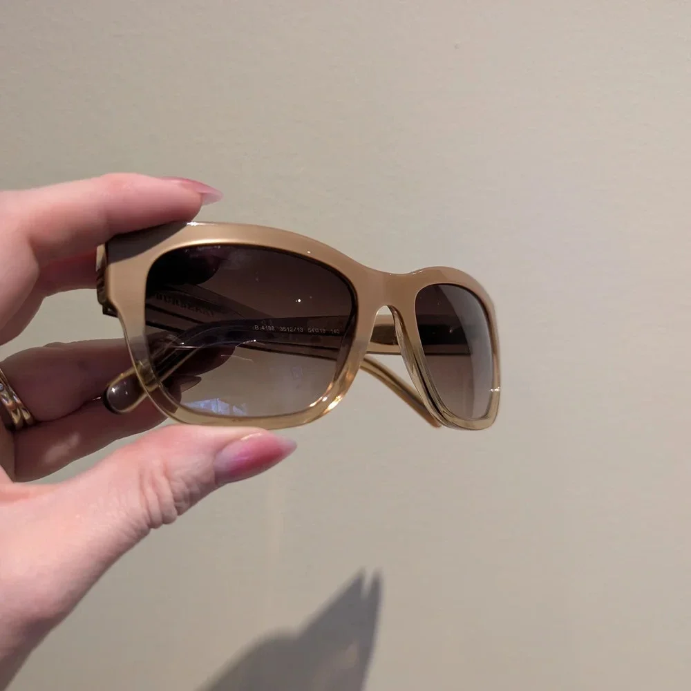 Burberry Women's Brown Gold Sunglasses - Picture 3 of 16